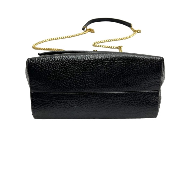 SOLD 🔴 Banana Republic leather shoulder bag Crossbody bag with gold chain - Picture 5 of 15